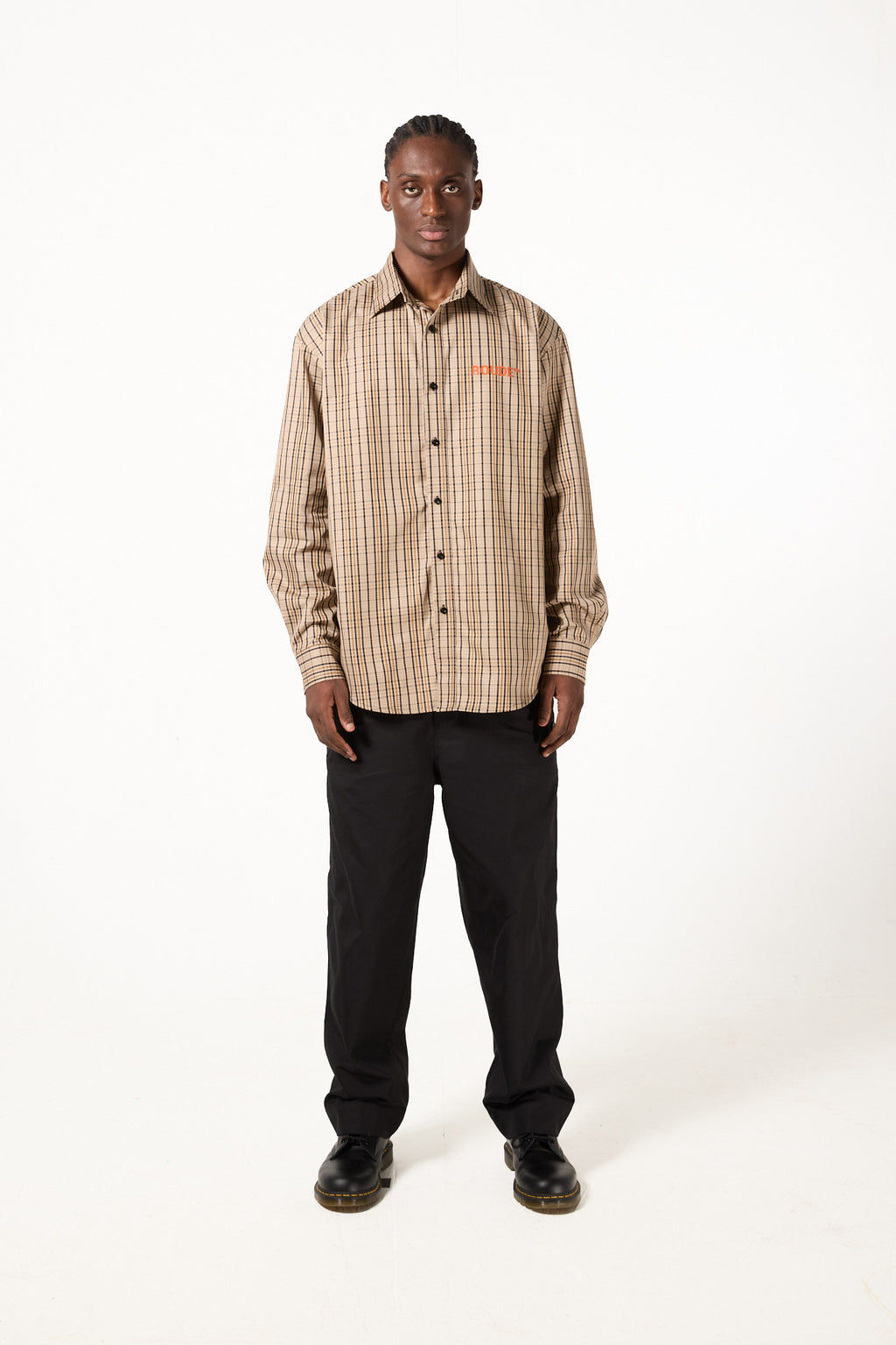 Chemise à carreaux graphique ROUDE™