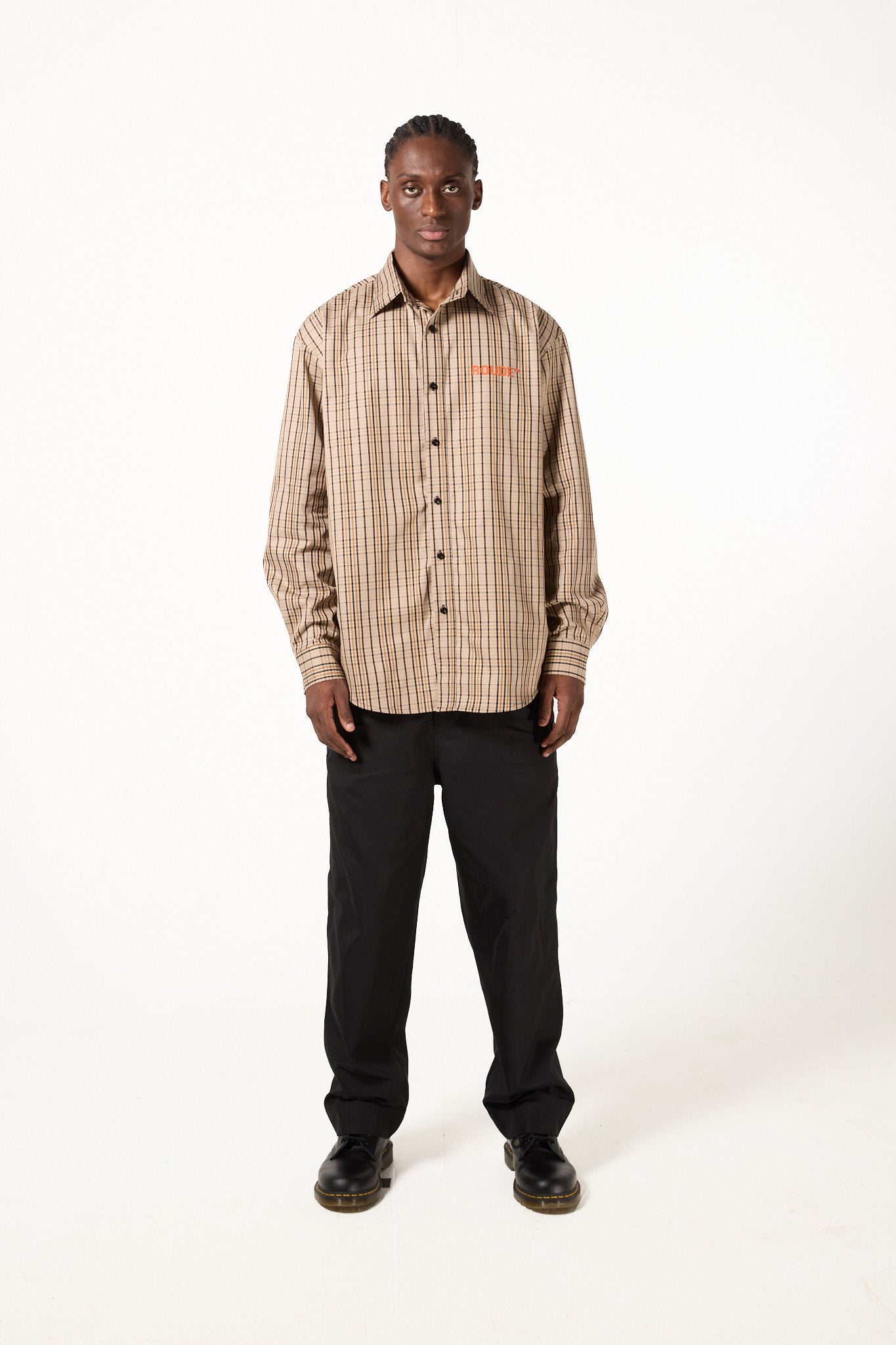 Chemise à carreaux graphique ROUDE™