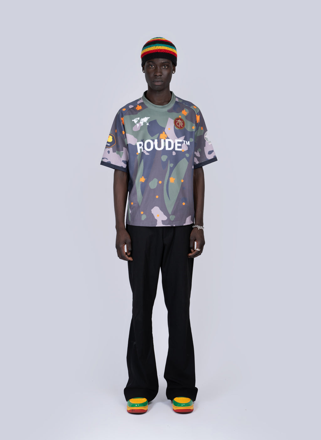 Maillot camouflage « ROUDE » manches courtes